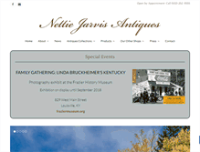 Tablet Screenshot of nettiejarvis.com